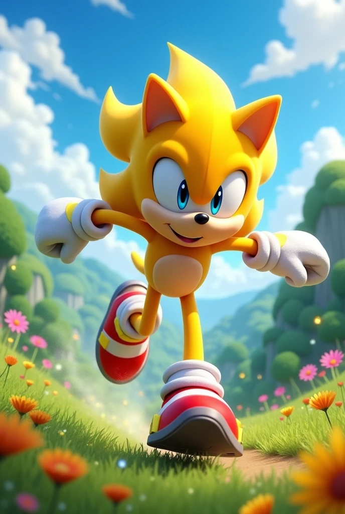 Yellow Sonic number 15
