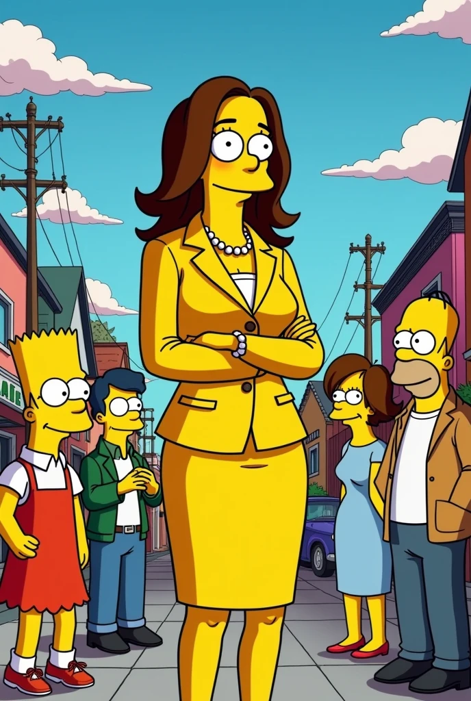 Kamila Harris&#39;s way of Simpson 
