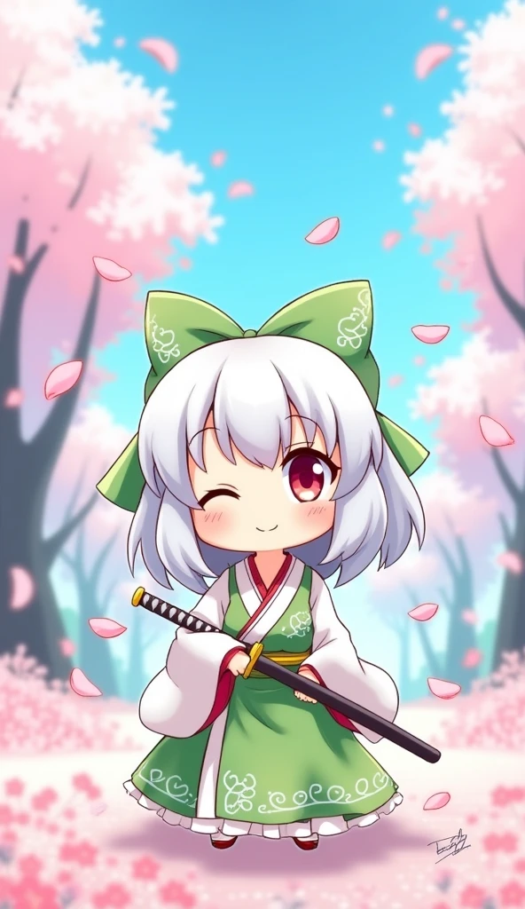 Konpaku Youmu cute pc wallpaper