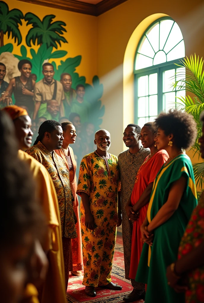 Uniting Jamaican political leaders
