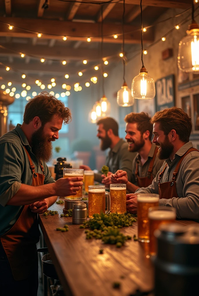 Photo of the friends&#39; brewery 
