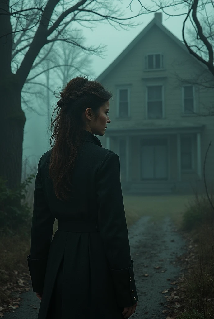 "The Vanishing Point"**
**Episode 1: The Disappearance**
- **Plot:** The story begins with **Emily**, a young investigative journalist, receiving a mysterious envelope at her doorstep. Inside is a cryptic message with an address and a photograph of an old, abandoned house in a remote area. Curious, she decides to visit the location. Upon arriving, she finds the house eerily empty but filled with clues that hint at something sinister. She discovers an old journal belonging to a man named **Daniel**, who mysteriously vanished years ago. The episode ends with Emily hearing strange noises upstairs, and as she climbs the stairs, the screen cuts to black.
- **Cliffhanger:** Who or what is making the noise upstairs?
**Episode 2: The Man in the Shadows**
- **Plot:** Emily cautiously enters the upstairs room, only to find it empty, but the window is open, and she sees a shadowy figure running away from the house. She chases after the figure, but it disappears into the woods. Emily returns to the house to investigate further and finds more entries in Daniel's journal, detailing how he was being stalked by someone or something. The episode ends with Emily hearing a whisper calling her name from the darkness outside.
- **Cliffhanger:** Who called her name, and is she being watched?
**Episode 3: The Secret Room**
- **Plot:** Emily decides to spend the night in the house to uncover more clues. She stumbles upon a hidden door in the basement, leading to a secret room filled with strange symbols, old photographs, and a map of the town. The photos show people from the town, including Daniel, all marked with red crosses. As she examines the map, she realizes that the locations marked correspond to recent disappearances in the town. Suddenly, the door slams shut, trapping her inside. The episode ends with the sound of footsteps approaching the door.
- **Cliffhanger:** Who is coming, and will Emily escape?
**Episode 4: The Truth Unraveled**
- **Plot:** Emily manages to escape the