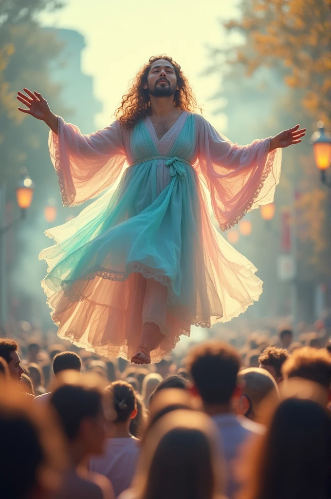 Many people say that he fell like a cloud when he joined the silent public, cold, and enjoy the colors of the rainbow