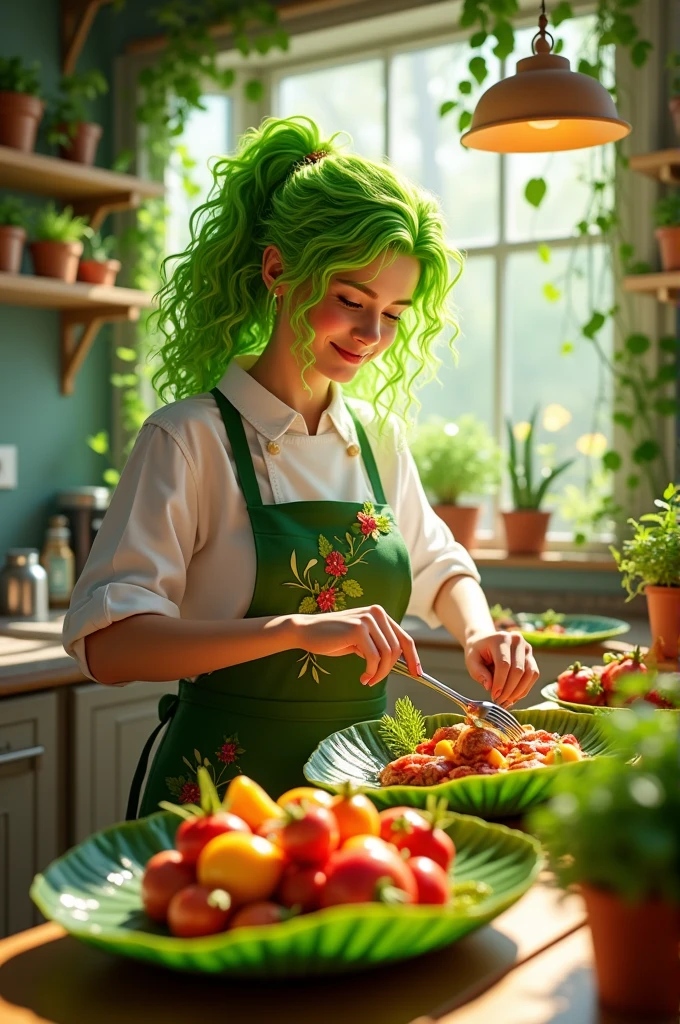 Meat is made from plants
