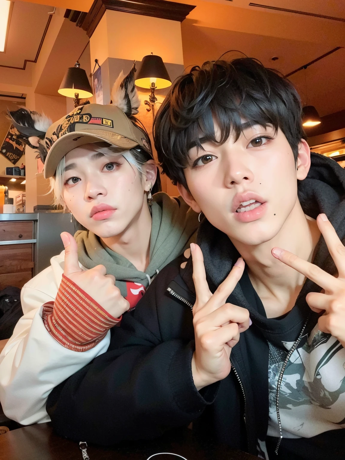sharp man with black hood and a tattoo on his arm, Jungkook, Ulzzang masculino, Jung Jaehyun, em um moletom preto, homem sul-coreano, vestindo um moletom preto, Jinyoung Shin, taejune kim, adorable and pale korean face, hyung tae, profile picture with headshot, inspirado em jeonseok lee, em um moletom, rosto preciso do Jimin