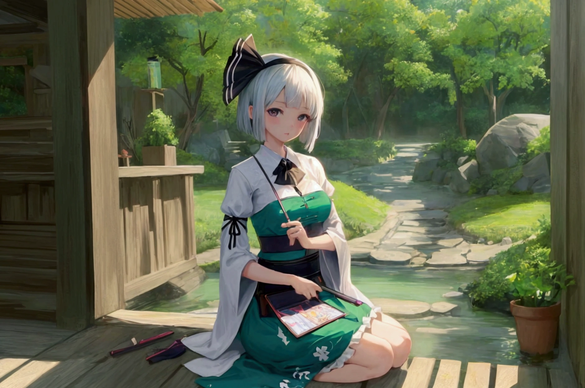 Konpaku Youmu cute pc wallpaper
