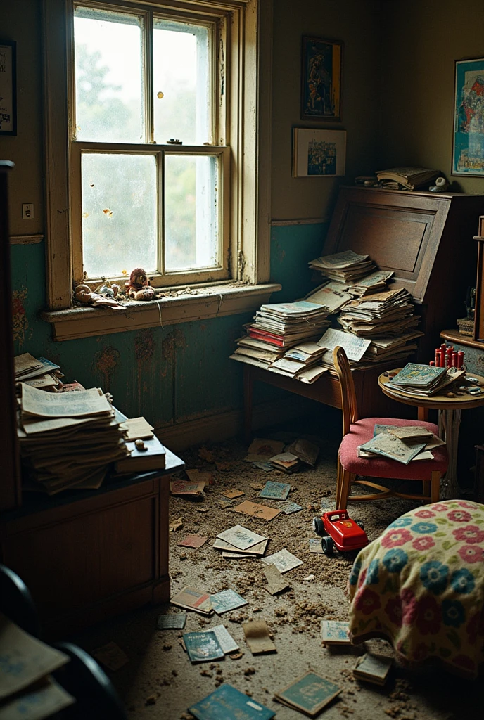 Accumulated junk