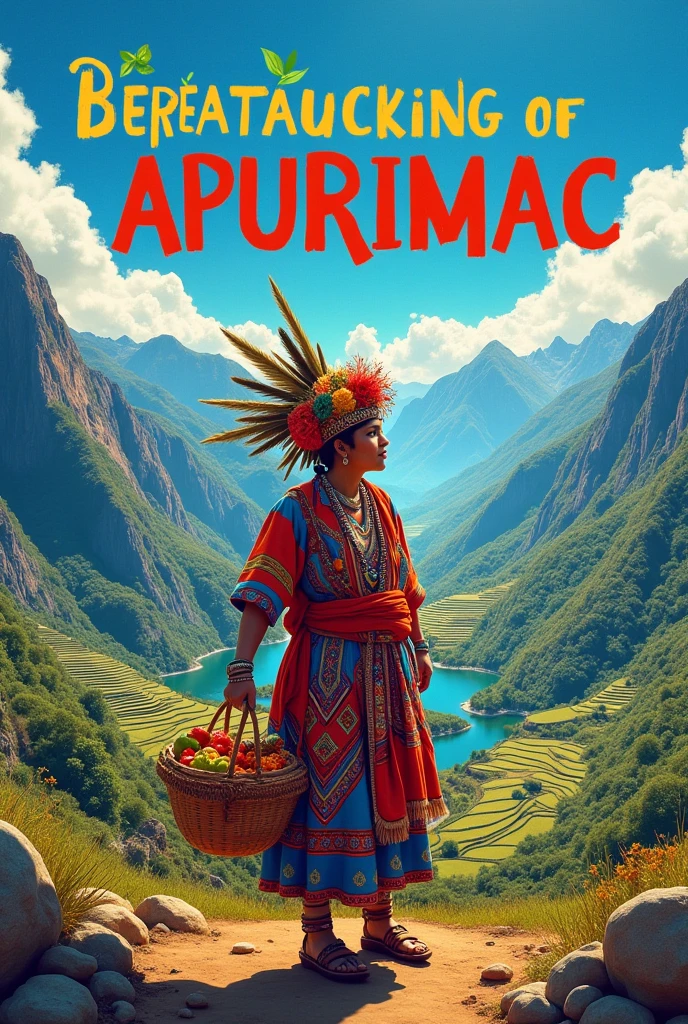 A poster with the highlights of the province of Apurimac