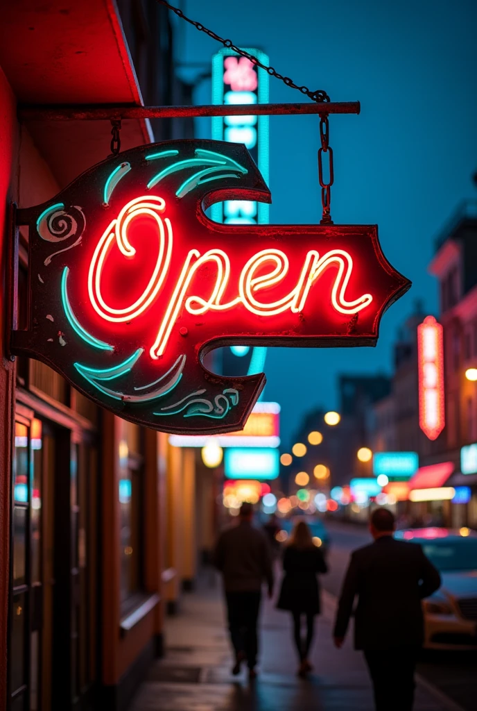 Vintage neon sign