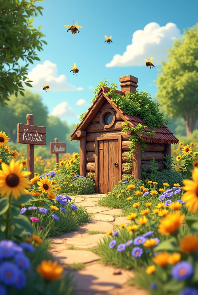 I have 200 hundred square meter place that i want to beekeeping in that area can you make a design for proper management of the place and plants