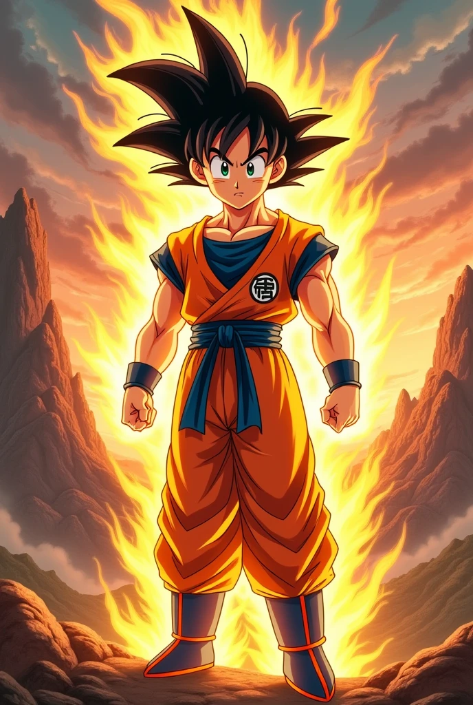 Fusion of Goku and Goten 