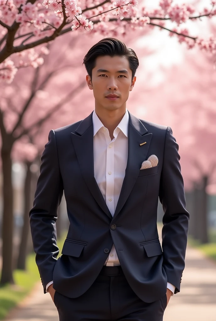 suit mens Refreshing Japanese