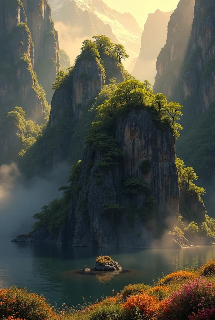 beautiFul nature and worth traveling, F/2.8, 85 mm, Nikon, Super Detail, The award-winning, masterpiece, high resolution, 16K, 8K