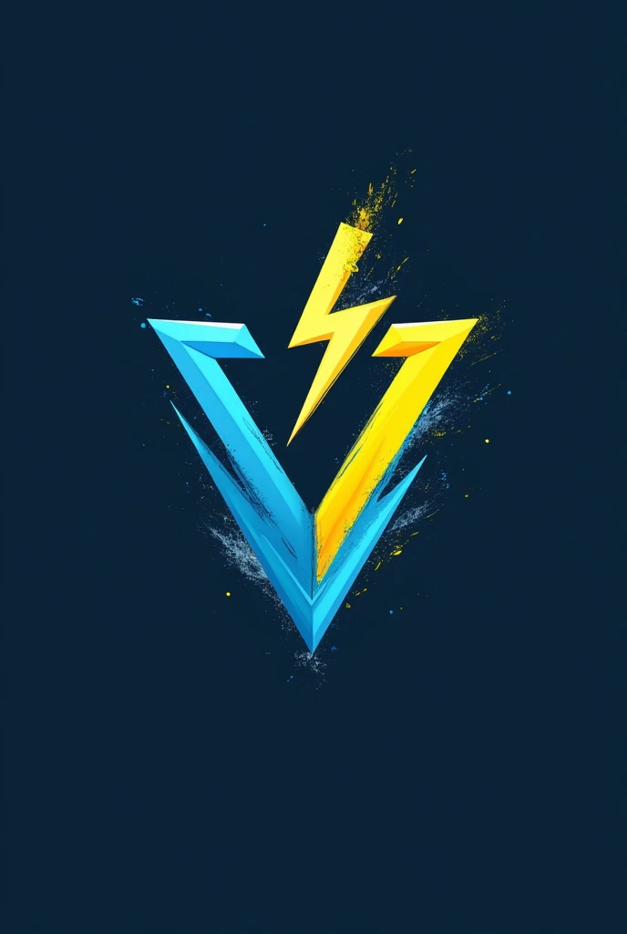 Logo with the physiotherapy lightning bolt that says the 5th court in Roman numerals