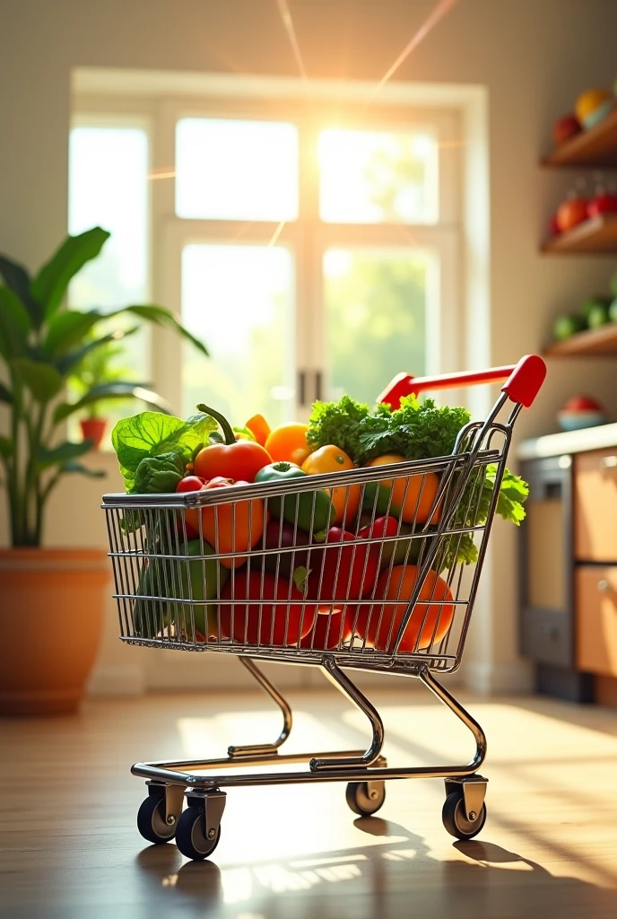 I need an Amazon Fresh ad, A promotional message appears on the screen "get a 15% off your next purchase and earn rewards for referring friends"