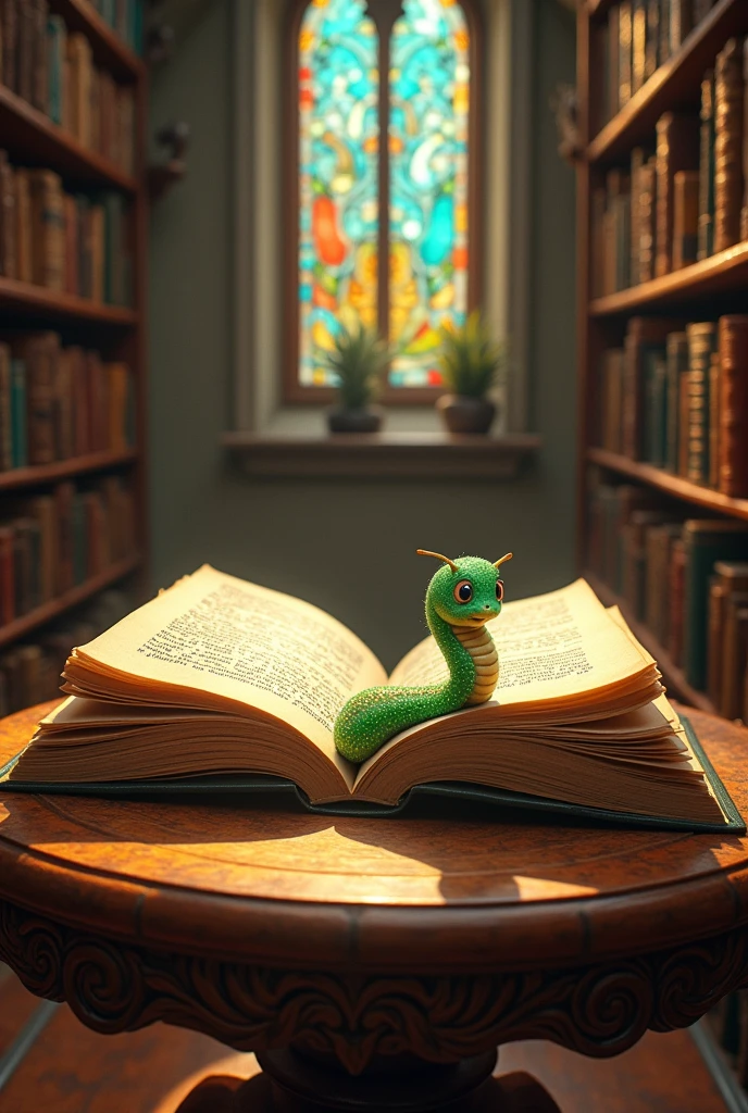 book and worm