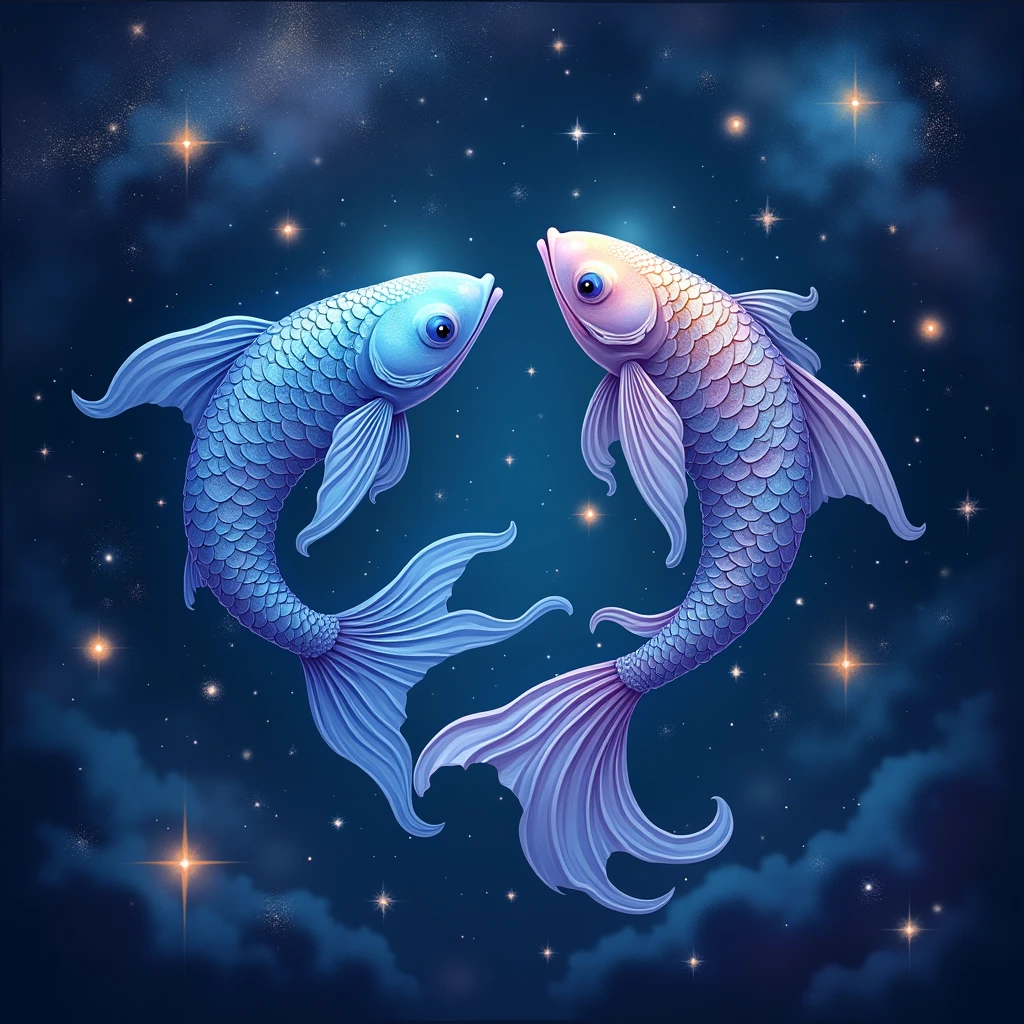 Pisces Swimming in the Sea of Stars、Fantasy、