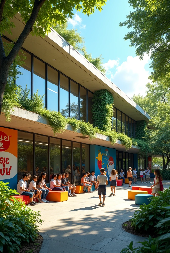 image of a new school