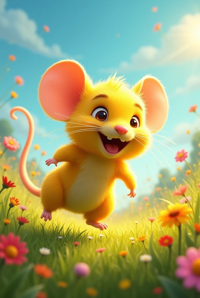 Yellow Electric Mouse