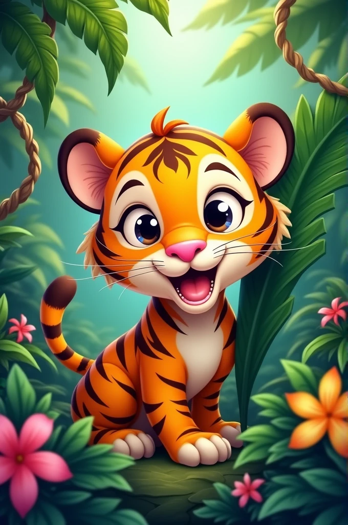 Tiger photo animal cartoon HD