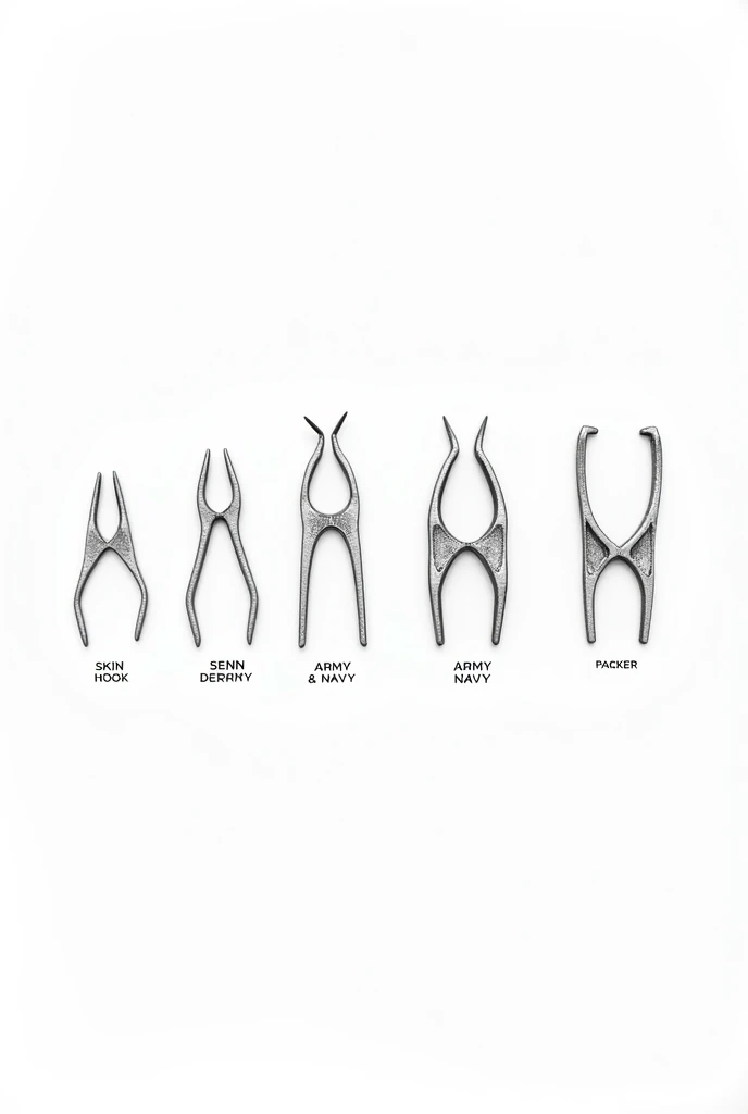 Sketch this surgical instruments:
Use black and white and it should be with labels each
Draw each surgical instruments
Skin Hook
Senn
Army-Navy
Parker