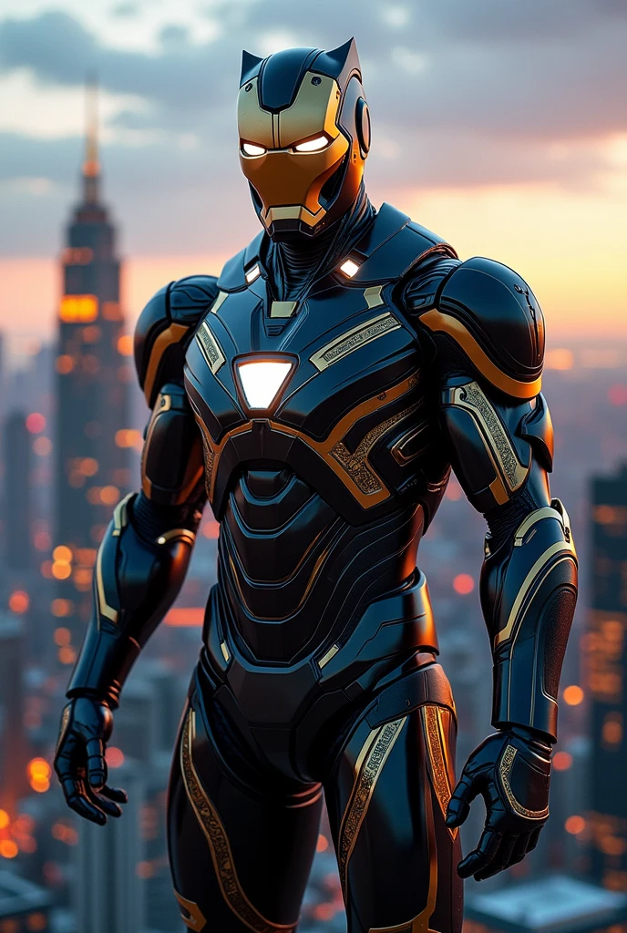 Iron man and black panther in one person
