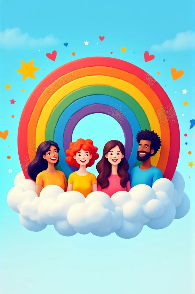 Rainbow event logo