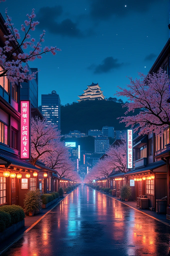 Sendai night view