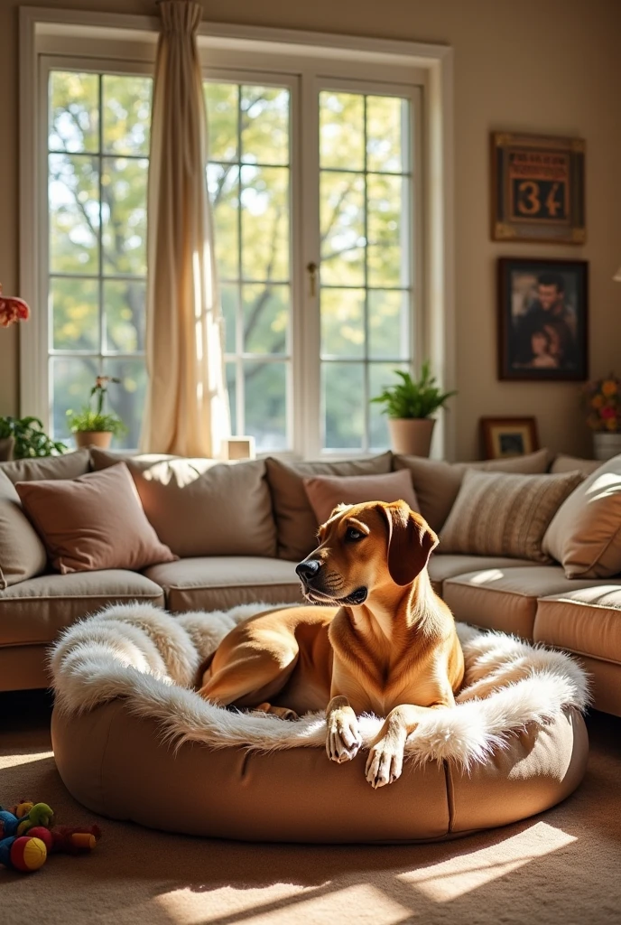 American large family dog bed