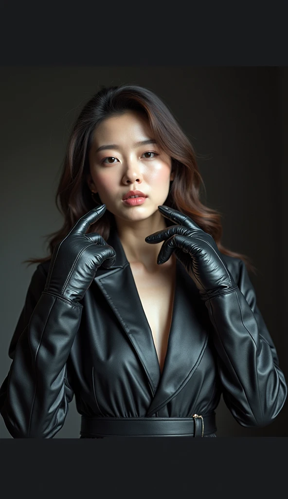(1990s amateur futanari 2 Korean female actress wearing hyper-realistic black leather trench long coat and 4K hyper-realistic black leather gloves handjob photograph:5.0), (1990s an artistic representation of 49-year-old Korean fashion model actress wearing hyper-realistic black leather long gloves and double trench long coats full body:5.0 and A housewife cumshots profusely with a long black leather glove, cumshots in the face with a long black leather glove, teases her pussy with a long black leather glove with a smile, and squirts housewife with toy penis resting on her face:3.2), nice big female futanari cock,(Lots of with long black leather gloves and facial with super long black leather gloved-housewife), (4K hyper-realistic black leather long gloves fellatio housewife-cumshot over, 4K hyper-realistic black leather long gloves cum over, 4K hyper-realistic black leather long gloves cum over on housewife-face, (4K hyper-realistic black leather long gloves cum over in mouth, thick cocks), 4K hyper-realistic black leather long gloves cumshot, her hyper-realistic black leather long gloves and hyper-realistic black leather trench long coat full body:5.0, technicolor film, film grain, 1990s, pleasure, playful smile, 4K hyper-realistic black leather double trench long coats, 4K hyper-realistic black leather long gloves cum over on futanari tongue:5.0, hyper-realistic black leather long gloves and lots of cum over on face, Here is she strokes her futanari cock with cum shot over hyper-realistic black leather long gloves-housewife.