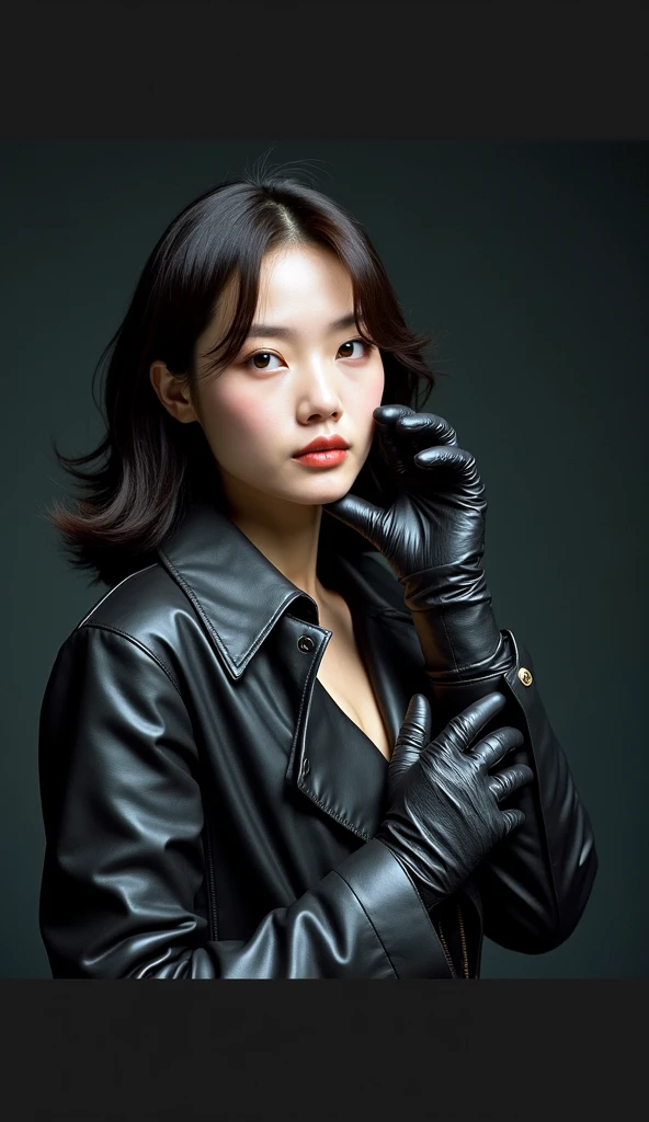 (1990s amateur futanari 2 Korean female actress wearing hyper-realistic black leather trench long coat and 4K hyper-realistic black leather gloves handjob photograph:5.0), (1990s an artistic representation of 49-year-old Korean fashion model actress wearing hyper-realistic black leather long gloves and double trench long coats full body:5.0 and A housewife cumshots profusely with a long black leather glove, cumshots in the face with a long black leather glove, teases her pussy with a long black leather glove with a smile, and squirts housewife with toy penis resting on her face:3.2), nice big female futanari cock,(Lots of with long black leather gloves and facial with super long black leather gloved-housewife), (4K hyper-realistic black leather long gloves fellatio housewife-cumshot over, 4K hyper-realistic black leather long gloves cum over, 4K hyper-realistic black leather long gloves cum over on housewife-face, (4K hyper-realistic black leather long gloves cum over in mouth, thick cocks), 4K hyper-realistic black leather long gloves cumshot, her hyper-realistic black leather long gloves and hyper-realistic black leather trench long coat full body:5.0, technicolor film, film grain, 1990s, pleasure, playful smile, 4K hyper-realistic black leather double trench long coats, 4K hyper-realistic black leather long gloves cum over on futanari tongue:5.0, hyper-realistic black leather long gloves and lots of cum over on face, Here is she strokes her futanari cock with cum shot over hyper-realistic black leather long gloves-housewife.