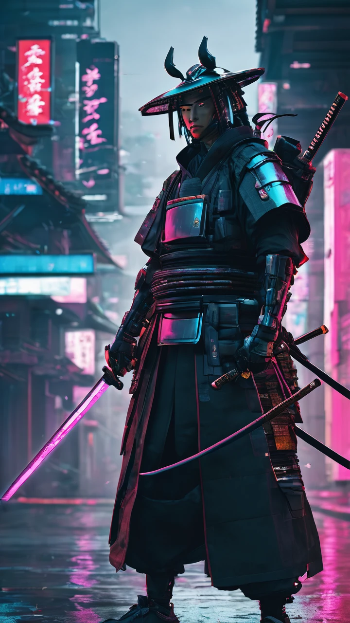 cyberpunk samurai