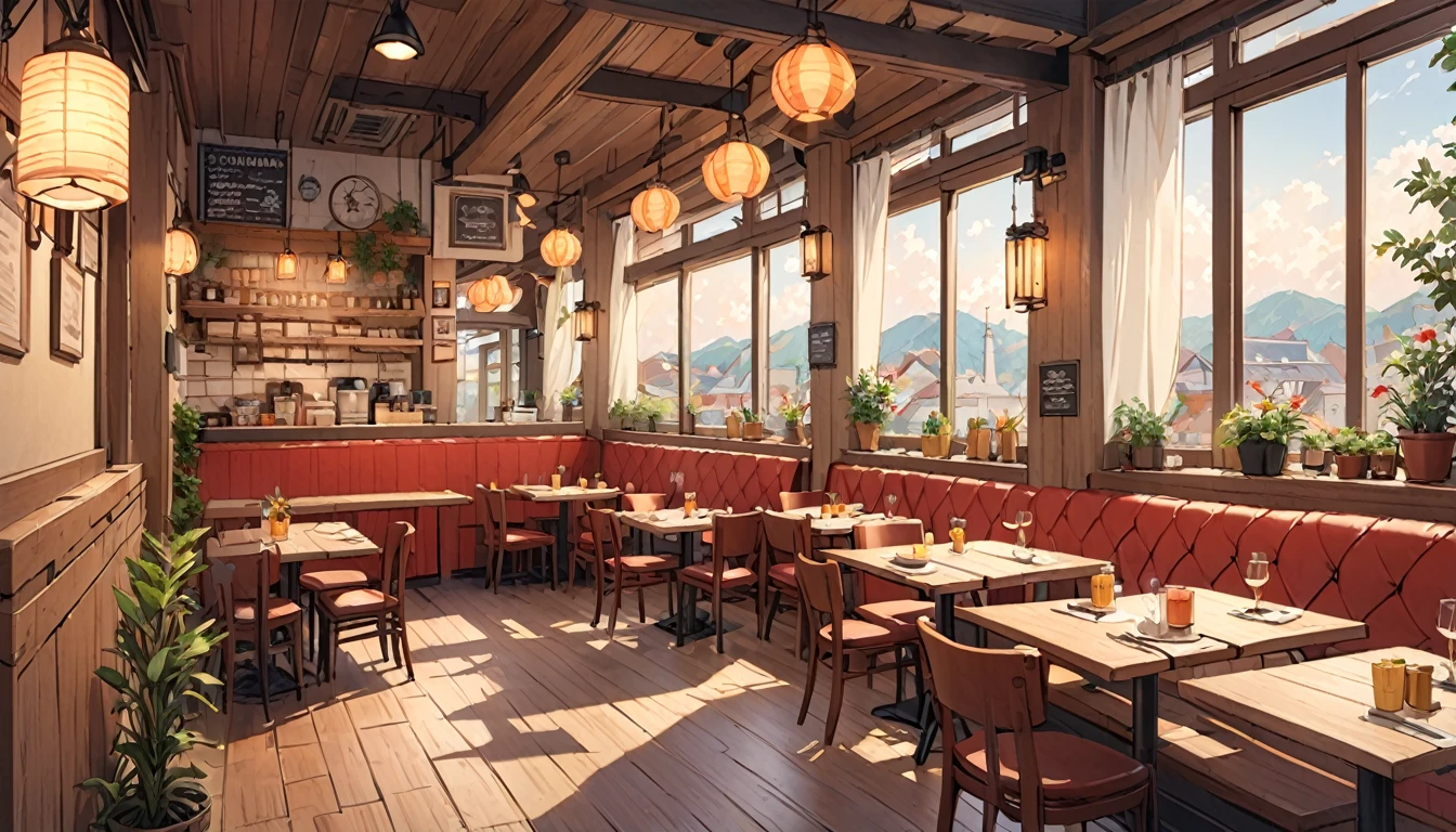 background,restaurant