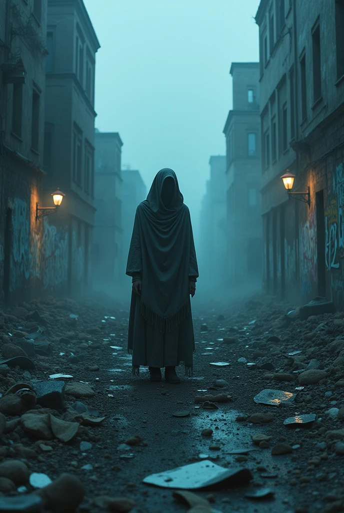 Create an image and use the word as a reference: REMAINS OF REALITY. It's for a poetry channel