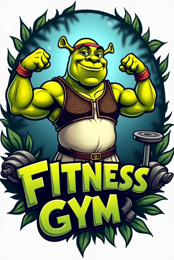 Logo. gym Shrek 