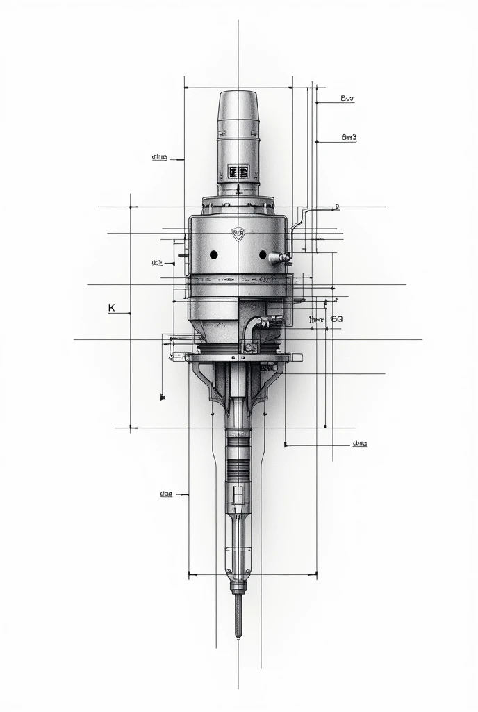 technical drawing, easy, understandable, with drawing techniques