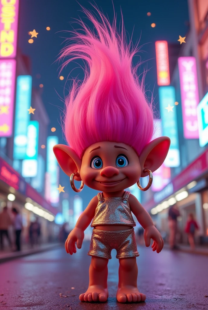Troll doll dressed y2k