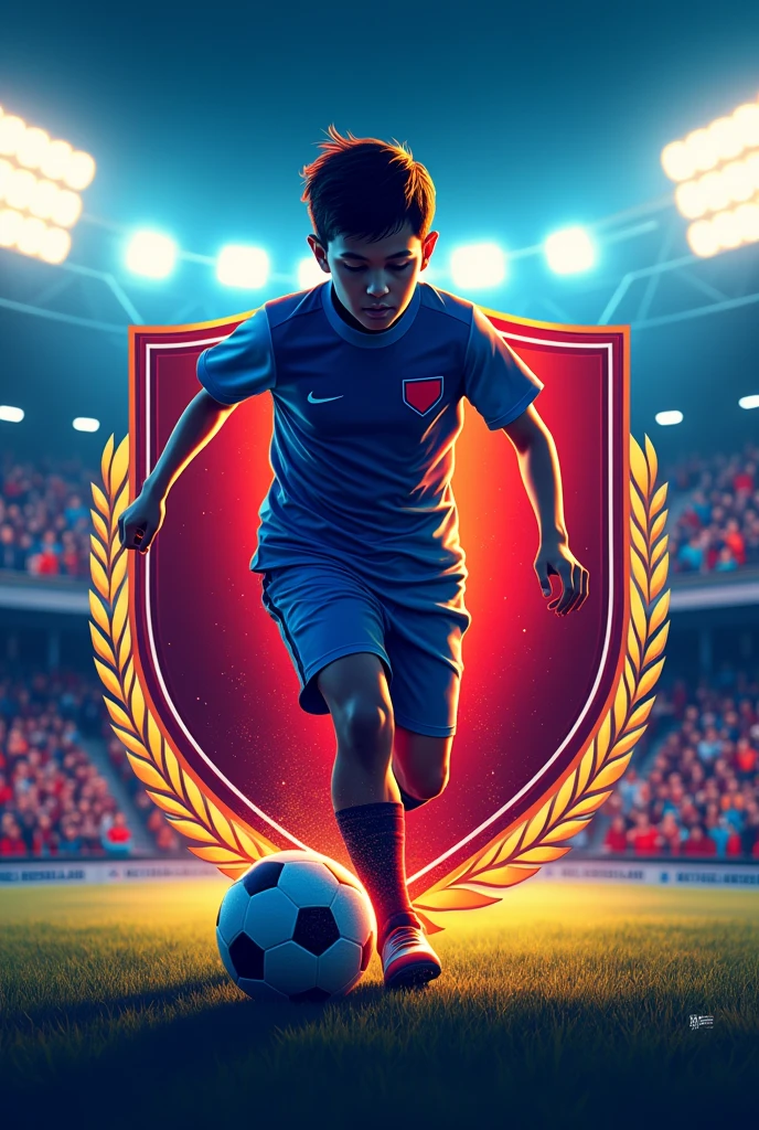 Soccer shield called Elite Boys