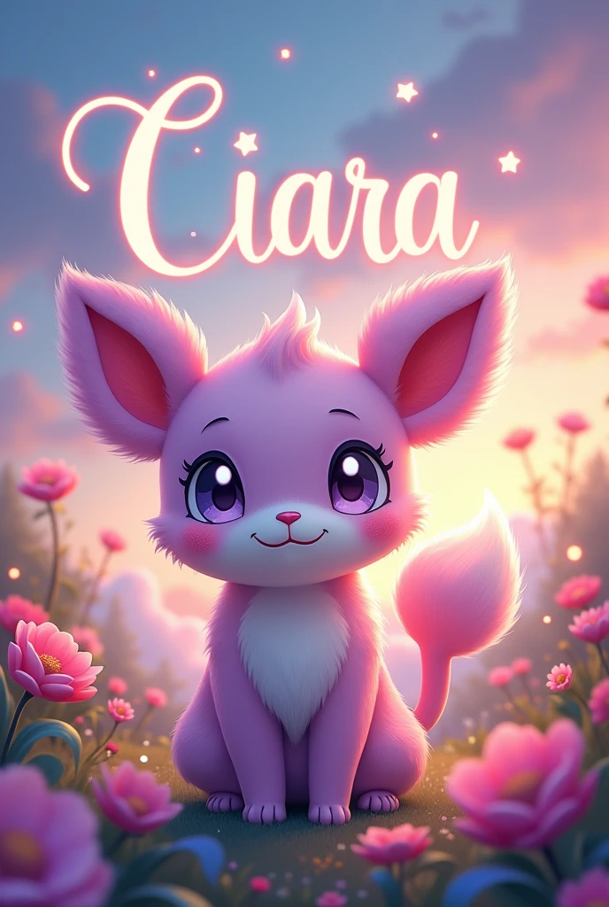 a picture of a cute pokemon over the text "Ciara".