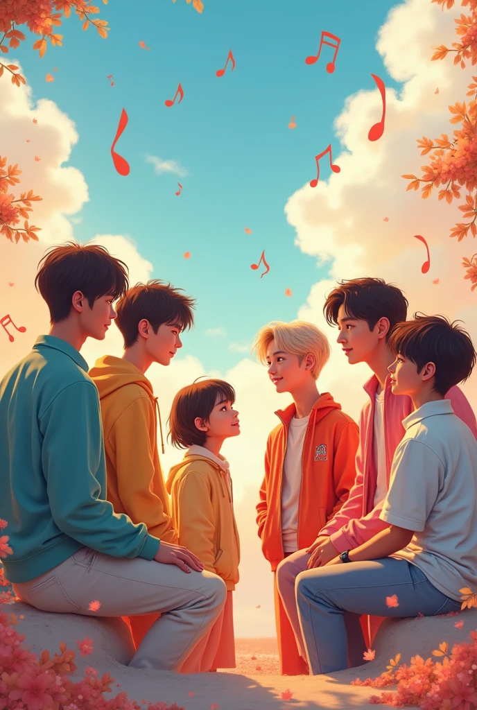 BTS members talk to their younger selves
