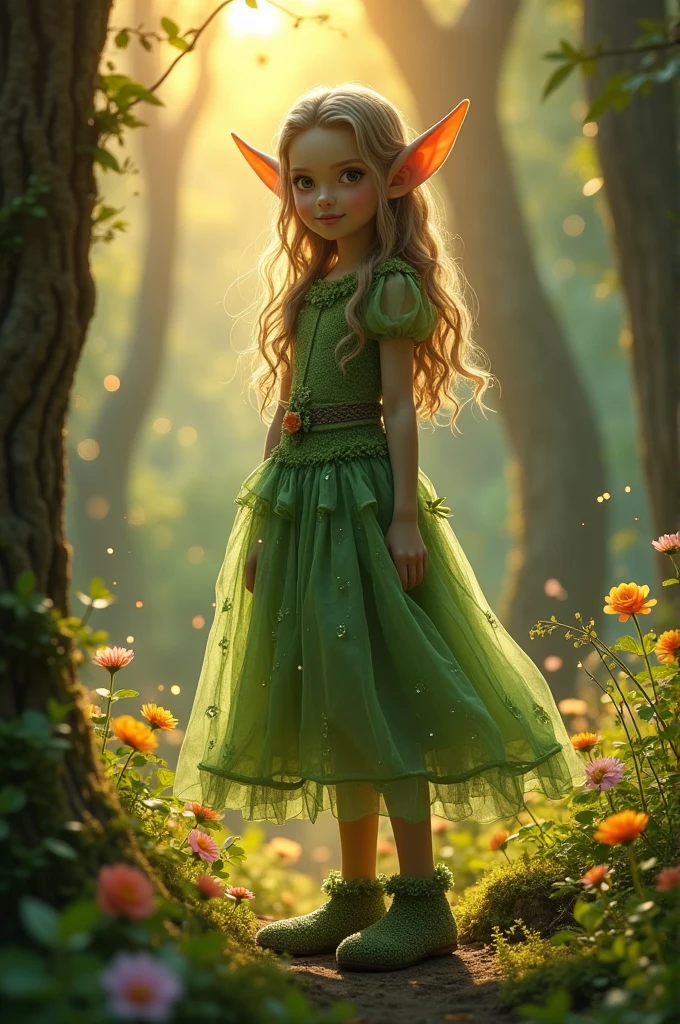 Elf in slippers