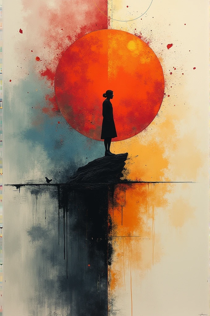artwork with balance emphasis and contrast
