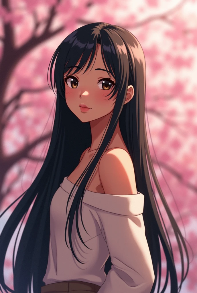 tall thin teenager black hair straight long hair chinese eyes not so much, with medium brown skin, not so much pretty eyebrows, not so thick, a little thinner, more Chinese eyes and lighter skin. very straight straight hair, Chinese eyes, slightly round face, slightly dark skin, not so long lips, thin nose