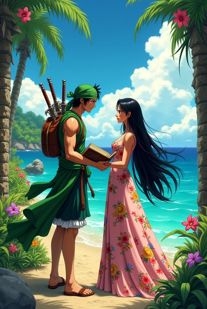 Zoro loves Robin