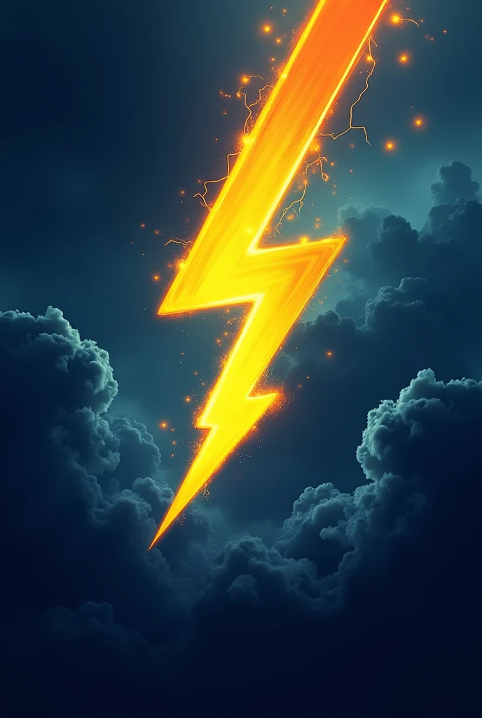 logo design : thunder