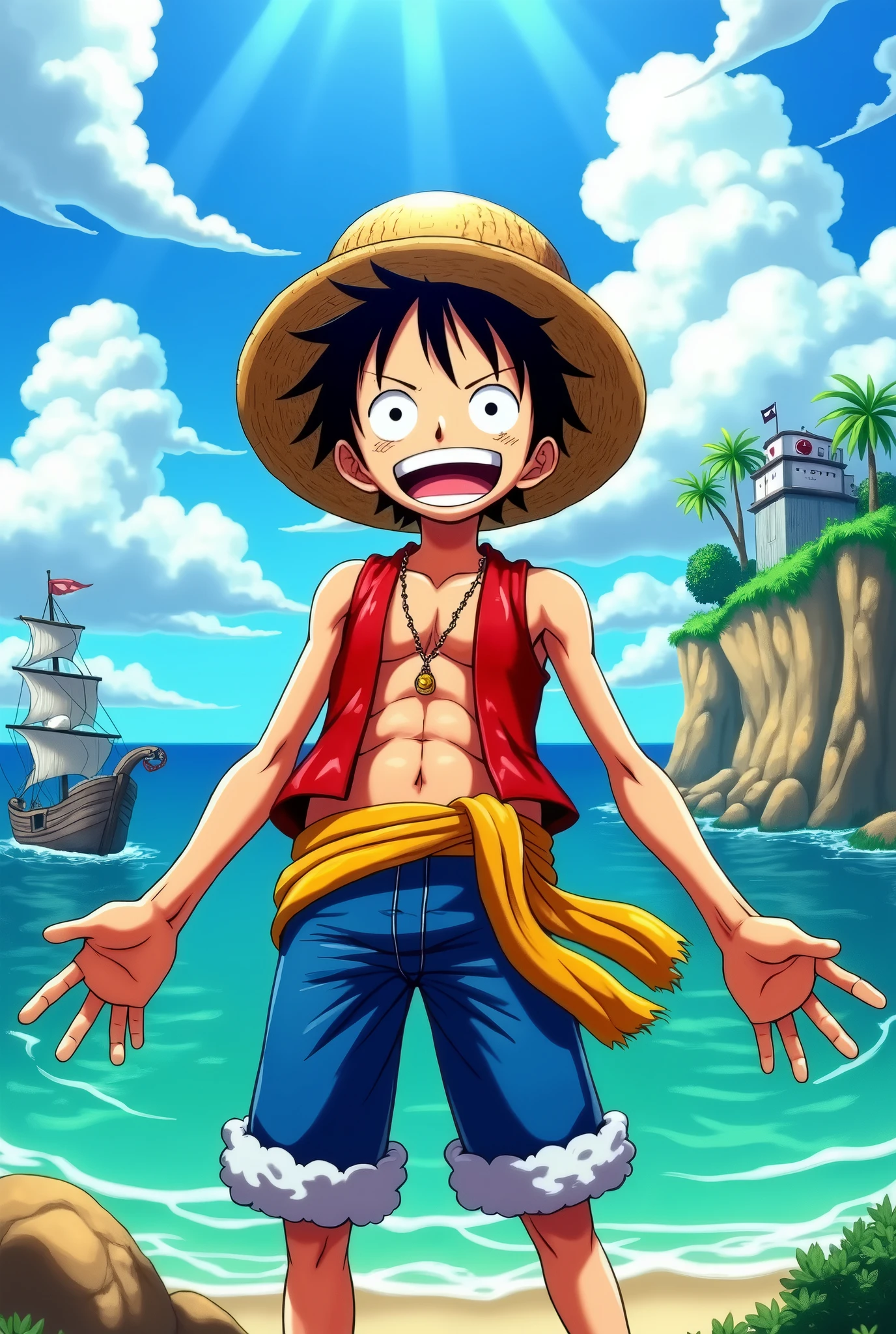 One Piece Luffy Real