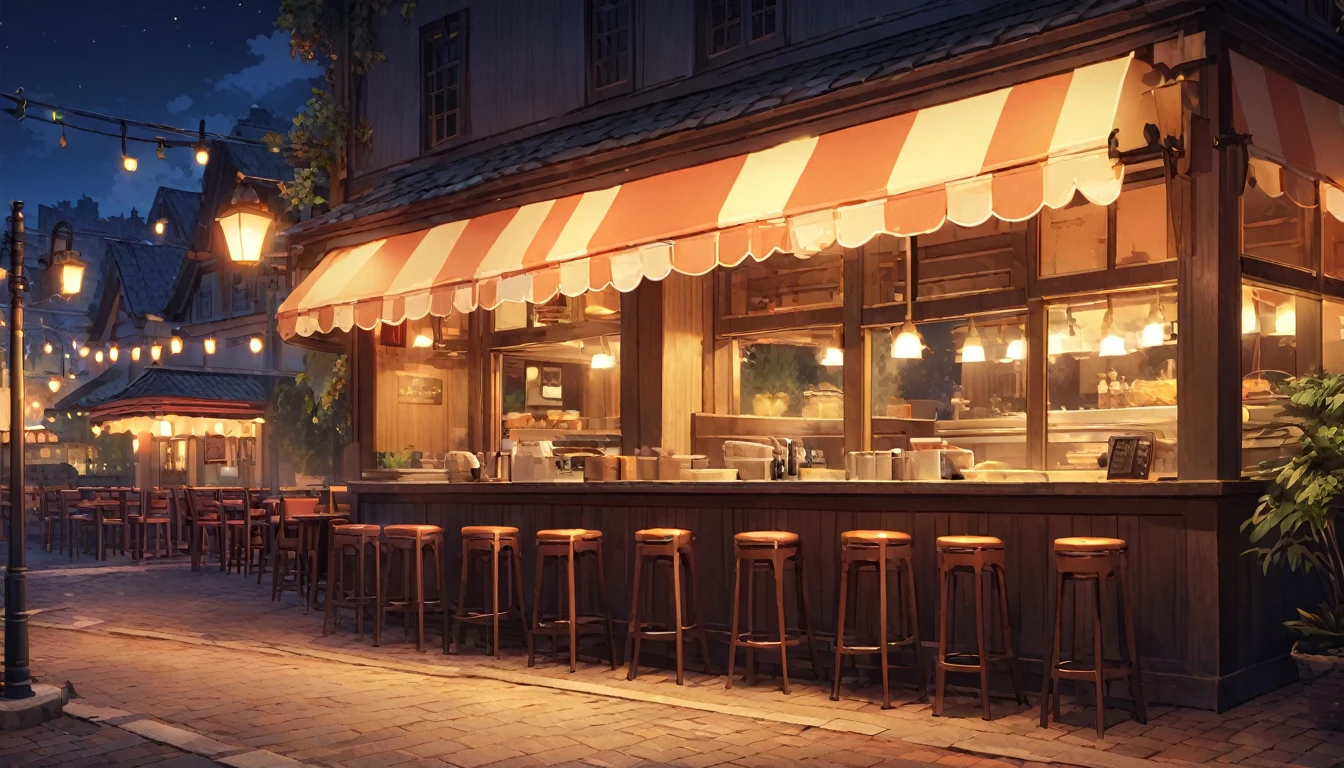background,restaurant,night