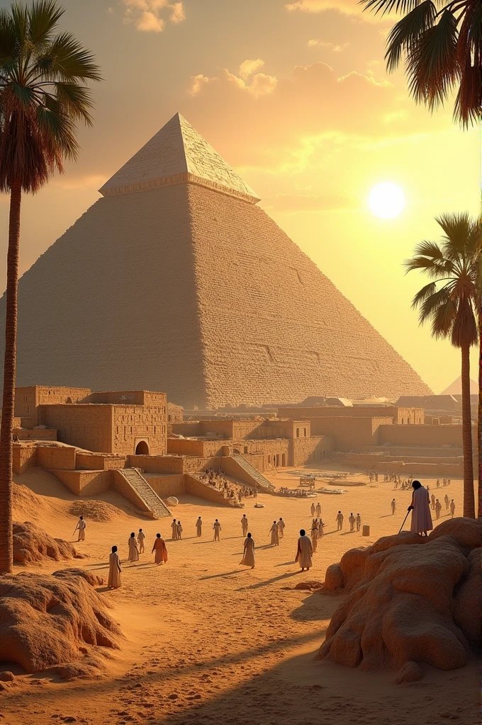 Pyramid of ancient Egypt 