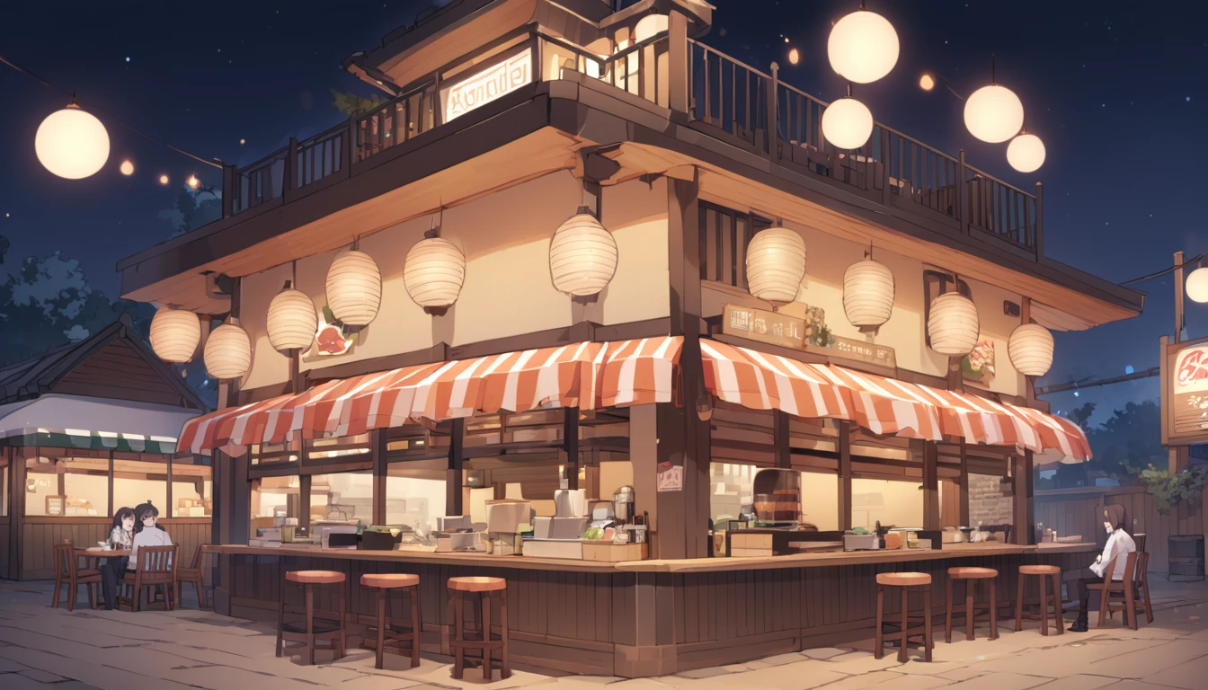 background,restaurant,night