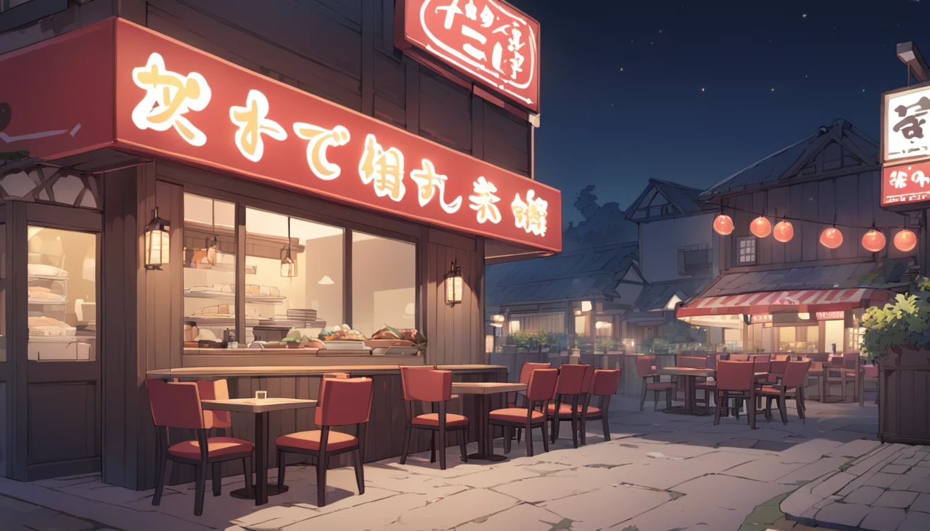 background,restaurant,night